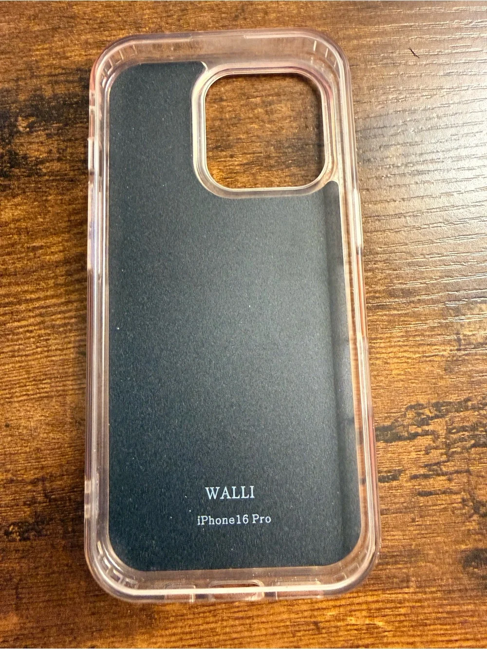 WALLI iPhone 16 PRO Cranberry Plaid Phone Case